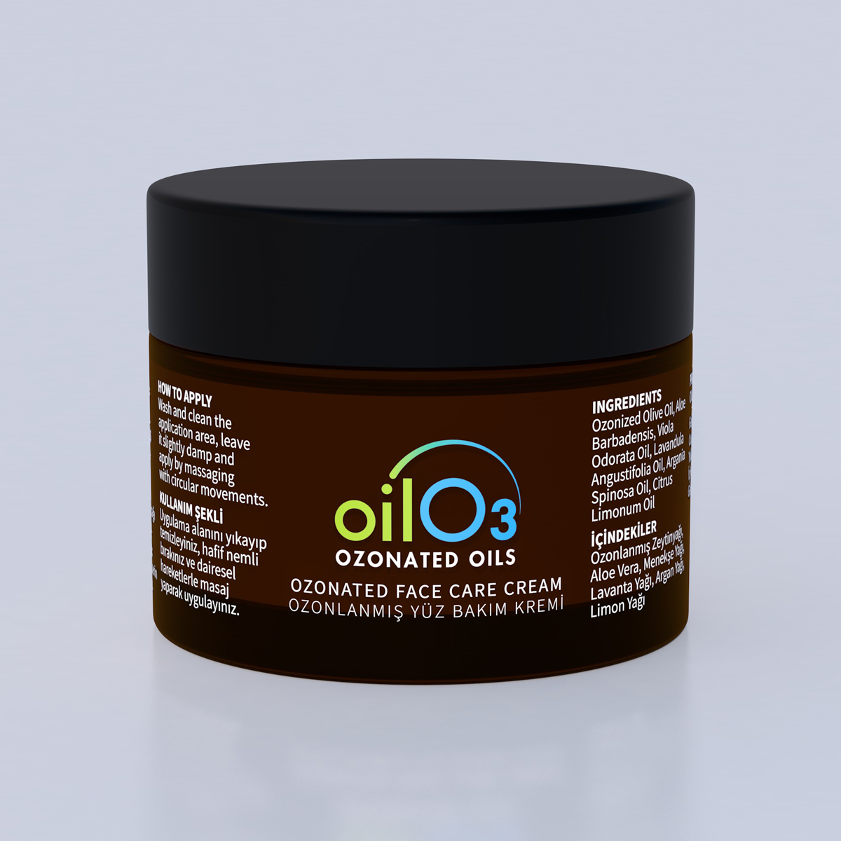 oilO3 Ozonlanmış Yüz Bakım Kremi 30 ml