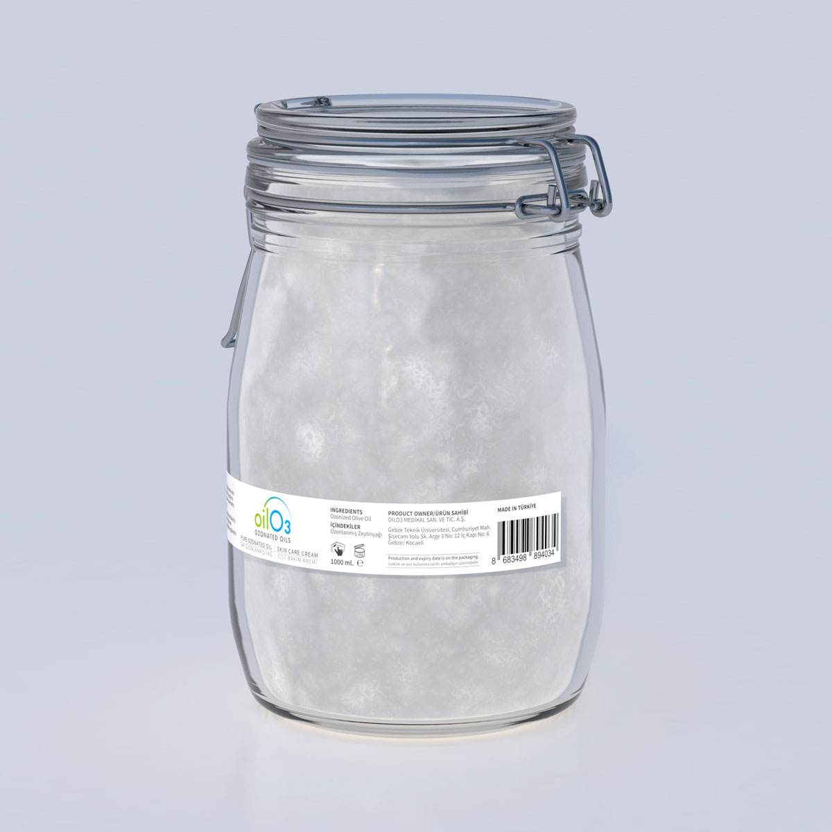 oilO3 Saf Ozonlanmış Yağ 1000 ml - Görsel 3