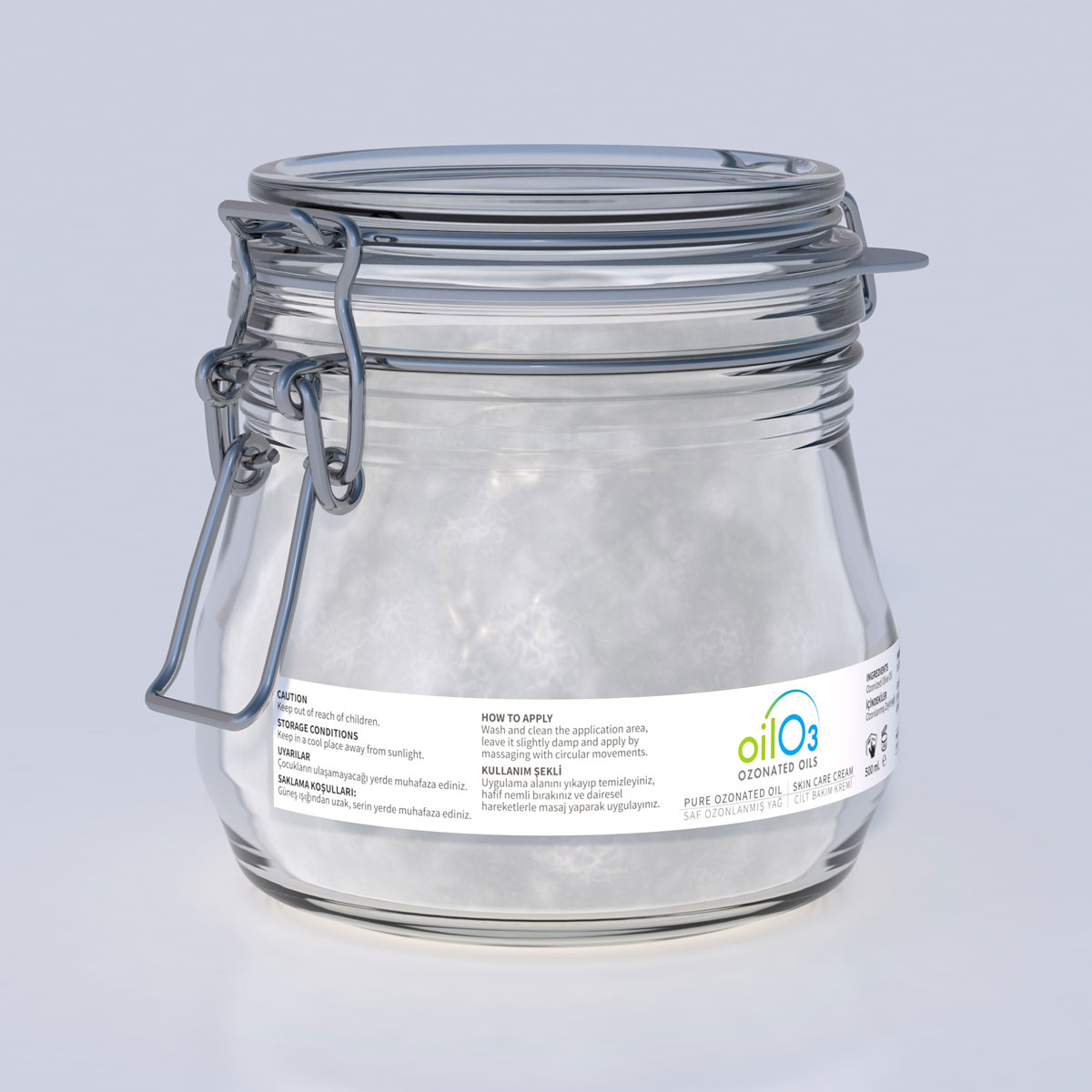 oilO3 Saf Ozonlanmış Yağ 500 ml - Görsel 2
