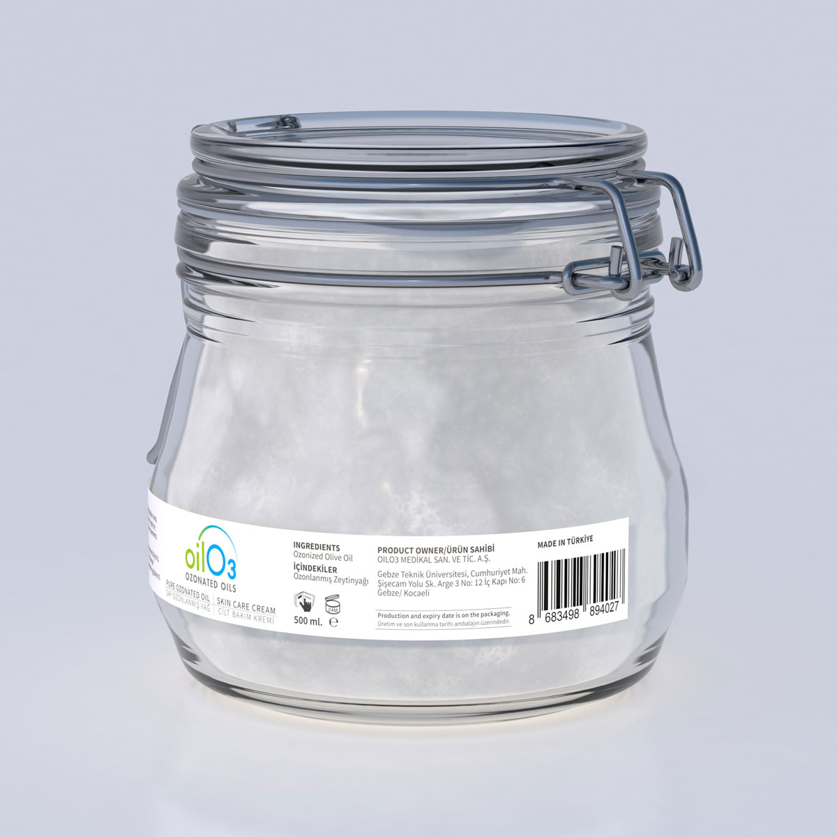 oilO3 Saf Ozonlanmış Yağ 500 ml - Görsel 3